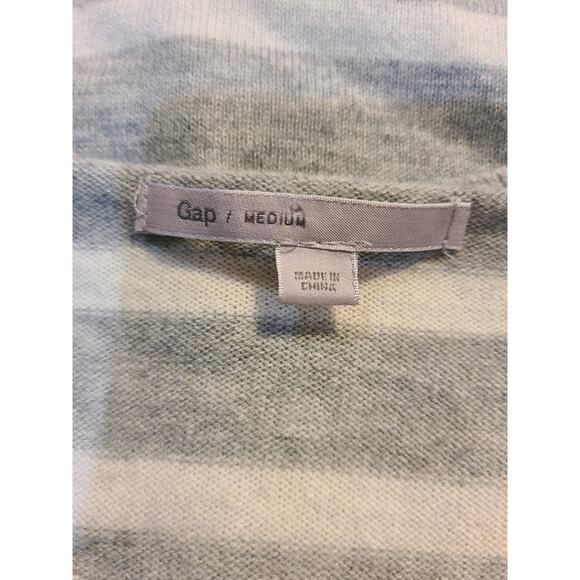 Gap medium women's striped wool blend sweater - Picture 3 of 7